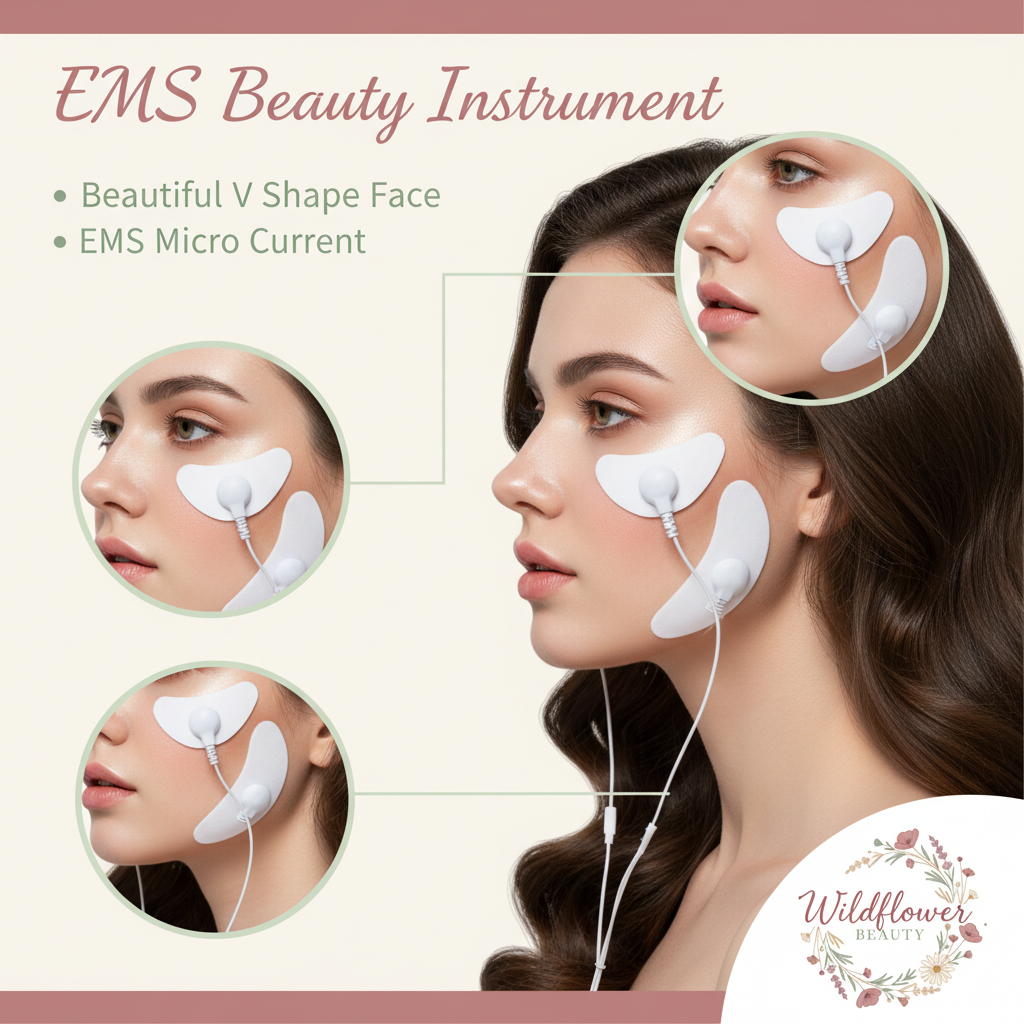 Wildflower Beauty™ EMS Microcurrent Facial Sculpting Device