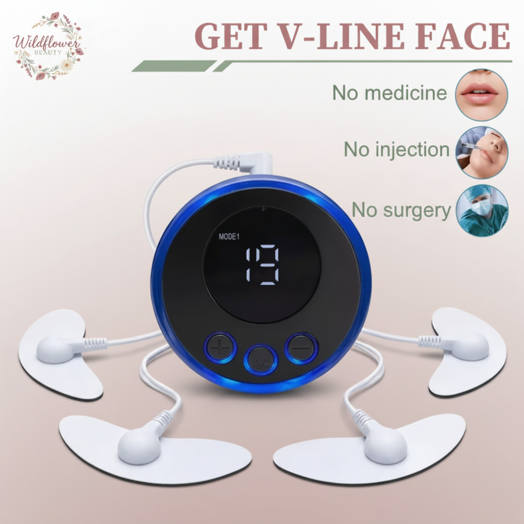 Wildflower Beauty™ EMS Microcurrent Facial Sculpting Device