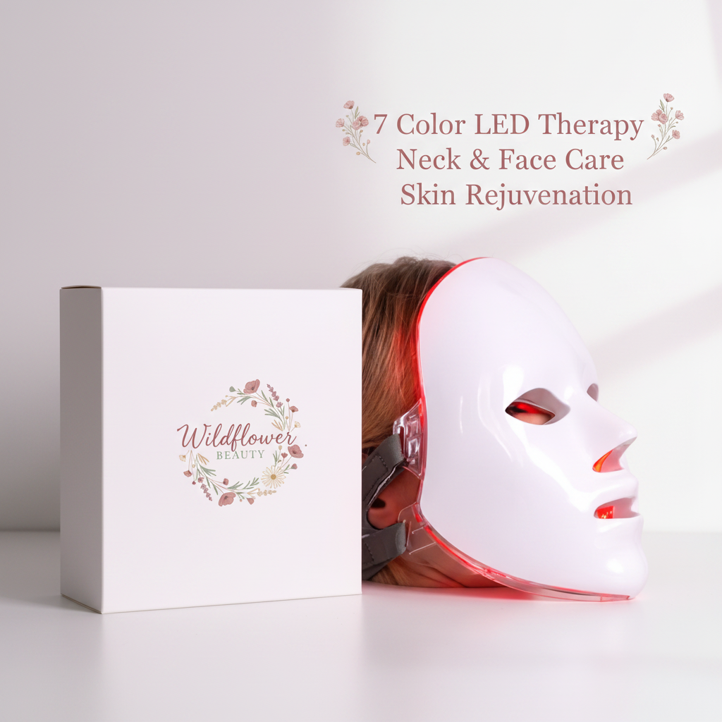 Wildflower Beauty™ Petal Glow LED Therapy Mask